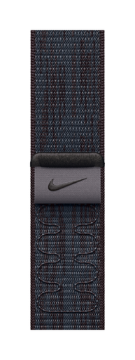 [MYJD3AM/A] Apple 42mm/44mm/45mm/46mm/49mm Black/Blue Nike Sport Loop