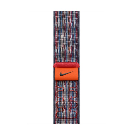 [MXU43AM/A] Apple 42 / 44 / 45 / 46mm Blue/Red Nike Sport Loop
