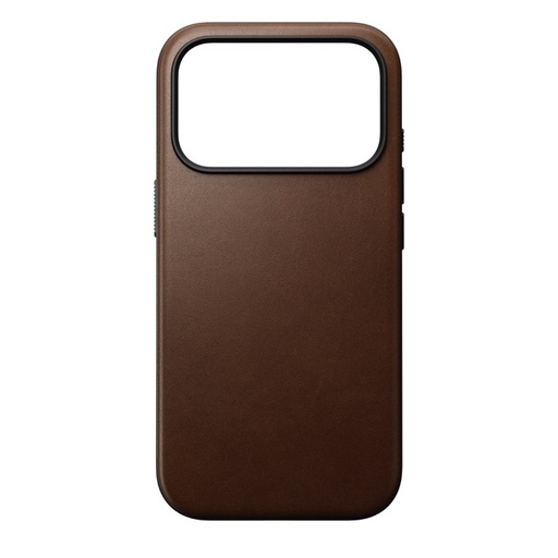 [NM014322858] Nomad Modern Leather Case with MagSafe for iPhone 17 Pro - Brown