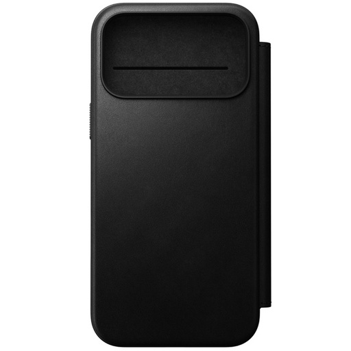 [NM014148858] Nomad Modern Leather Folio Case with MagSafe for iPhone 17 Pro Max - Black