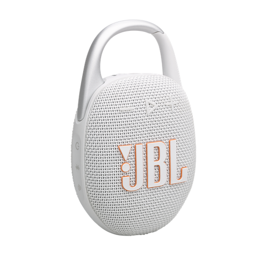 [JBLCLIP5WHTAM] JBL Clip5 Bluetooth Speaker - White