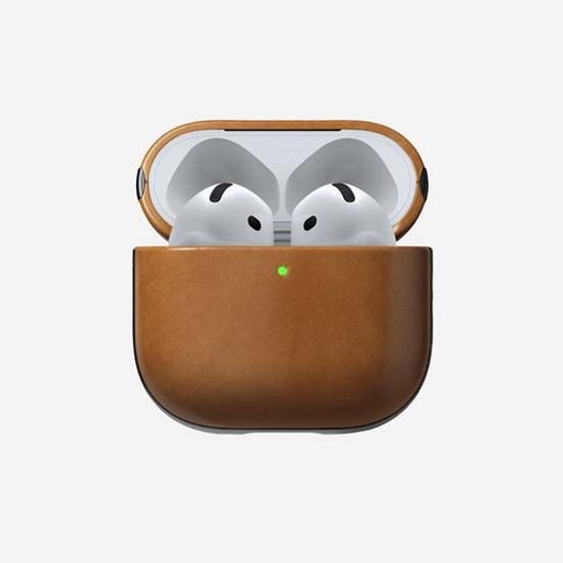 [NM014599858] Nomad Leather Case for AirPod 4 - Brown