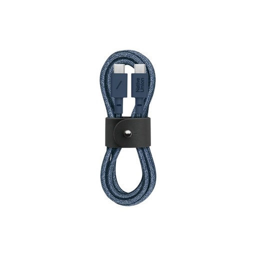 [BELT-C-NAV-2-NP] Native Union Belt USB-C to USB-C Cable - Navy 1.2M