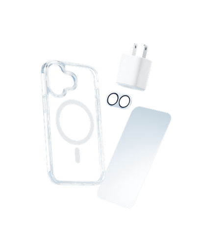 [JP-2144] jump+ Essentials bundle with MagSafe for iPhone 17  - Clear