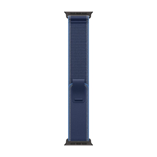 [MG9R4AM/A] 49mm Blue/Bright Blue Trail Loop - M/L - Black Titanium Finish
