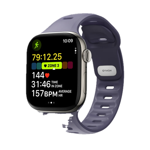 [NM011413858] Nomad Tempo Band for Apple Watch 44mm/45mm/46mm/49mm - Purple (Dusk)