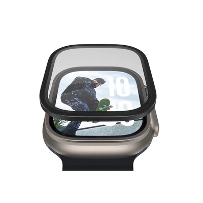 [PG-38147] PanzerGlass Full Body Case for Apple Watch Series 11/10 - 42mm - Metallic (Metal Frame)