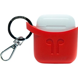 [PP-1001] PodPocket AirPod Case for 1st &amp; 2nd Gen - Blazing Red