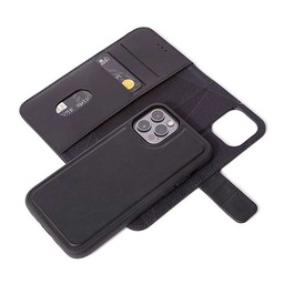 [D21IPO67DW4BK] Decoded Leather Detachable Wallet iPhone12 Pro Max - Black - Made for MagSafe