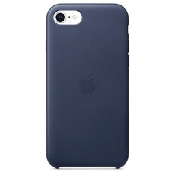 [MXYN2ZM/A] Apple iPhone SE (2nd &amp; 3rd Gen) Leather Case - Midnight Blue