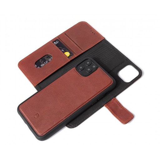 [D9IPOXIDW2CBN] Decoded 2-in-1 Wallet Case for iPhone 11 Pro - Brown